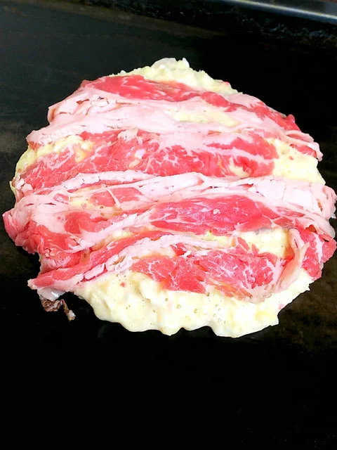 あおやまは、、おこのみのみせです : あおやまお好み焼店の写真