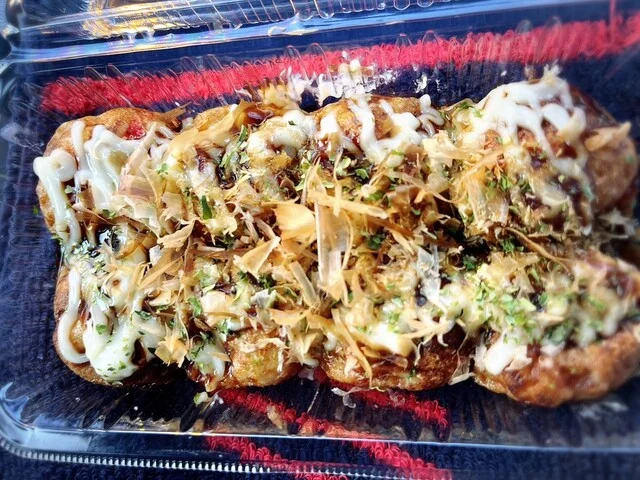 焼きたてたこ焼き