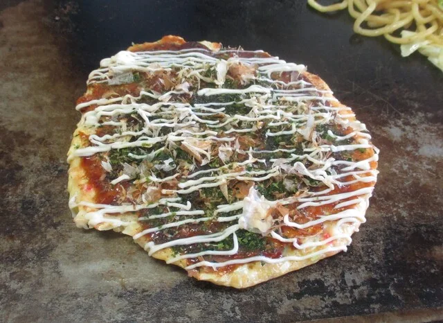 あおやまは、、おこのみのみせです : あおやまお好み焼店の写真