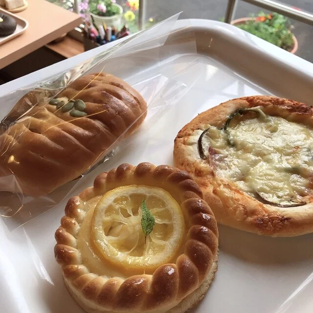 かぼちゃパンなど