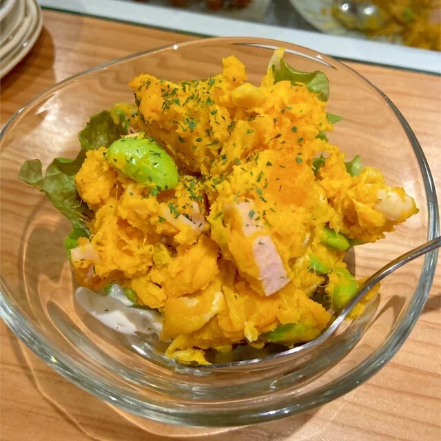 かぼちゃサラダ