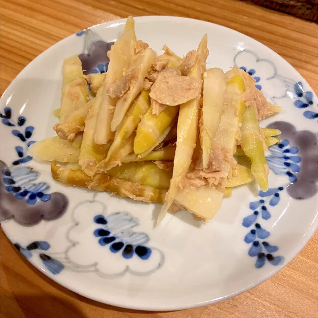 破竹とツナの和え物