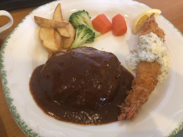 大人も喜ぶハンバーグ : ダイニング こまつの写真