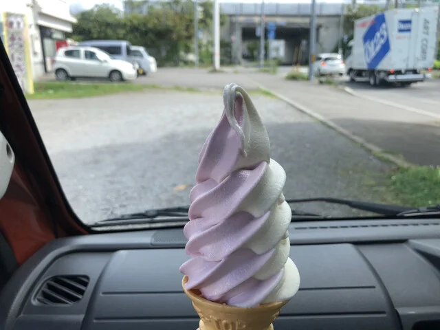 ミルキーハウス - 桔梗（ジェラート・アイスクリーム）の写真