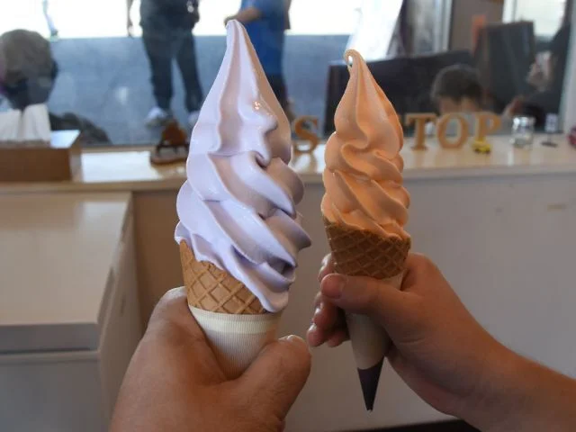 ばすすとっぷ（Furano marche） - 富良野（ソフトクリーム）の写真