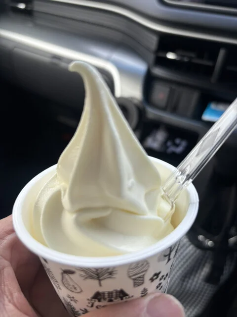 暑かった日、、思惑がはずれて昼飯抜きになった : あいすの家 北見メッセ店の写真