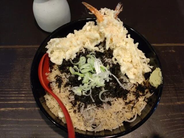 いわべえび天蕎麦