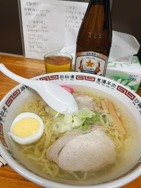 バランスのとれた優しい塩ラーメン : にしん亭の写真