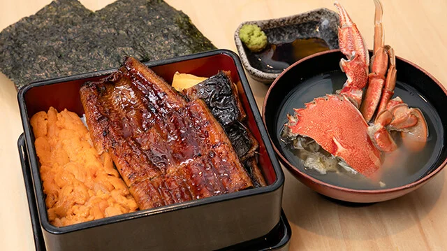 うに鰻重