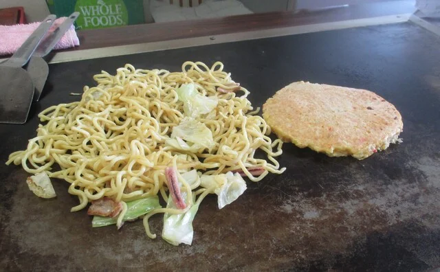 あおやまは、、おこのみのみせです : あおやまお好み焼店の写真