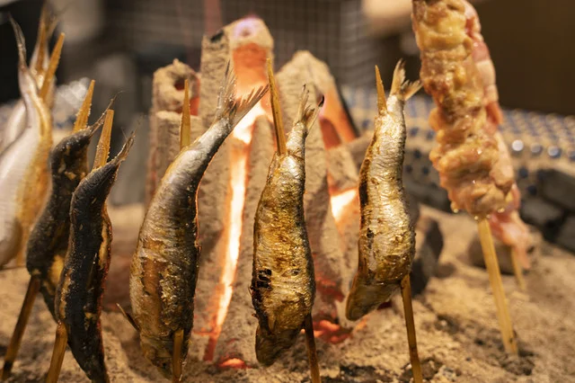 原始炭焼 燗と - 盛岡（ろばた焼き）の写真