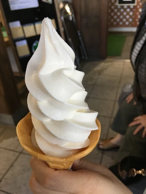 白神っ娘 そふとくりーむ - 鳥形（ソフトクリーム）の写真