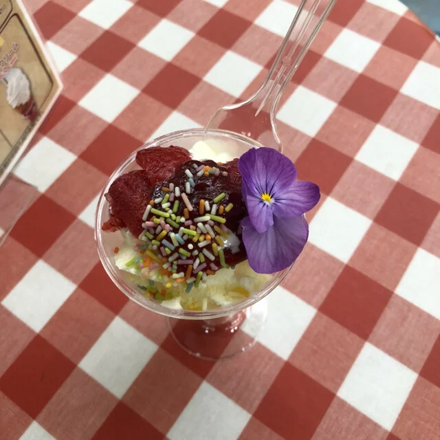 花と泉の公園 ベゴニア館 喫茶コーナー - 花泉（喫茶店）の写真