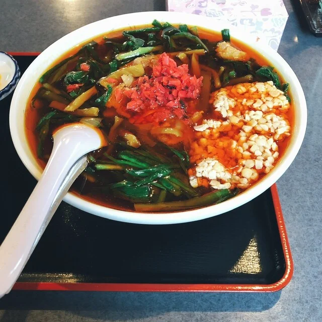 満州ニラら～めんの店 さかえや 盛岡本店 - 青山（ラーメン）の写真