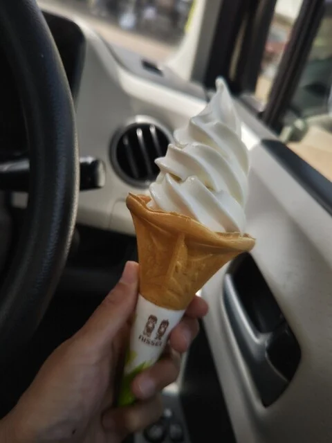 白神っ娘 そふとくりーむ - 鳥形（ソフトクリーム）の写真