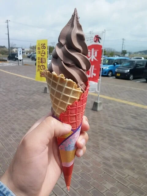 白神っ娘 そふとくりーむ - 鳥形（ソフトクリーム）の写真