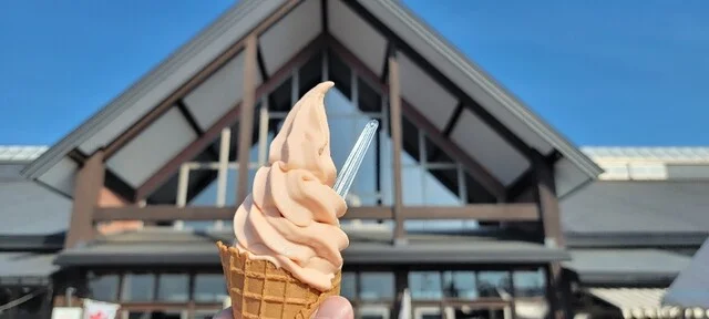 いっぷく処 いもや - 十文字（ソフトクリーム）の写真