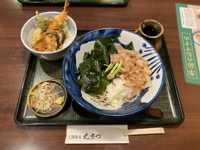 十割そば 丸まつ 石巻店 - 陸前山下（そば）の写真