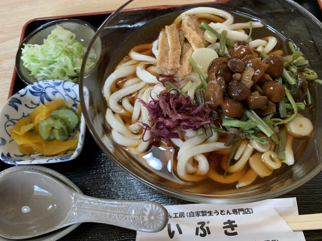 うどん工房 いぶき - 西目（うどん）の写真