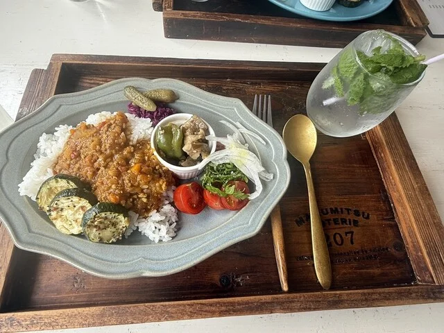 かりんの木 from HIRASAWA F.MARKET - 陸中門崎（カフェ）の写真