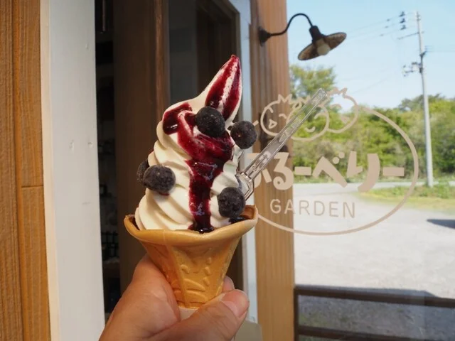 ぶるーべりーガーデンカフェ - 男鹿（カフェ）の写真