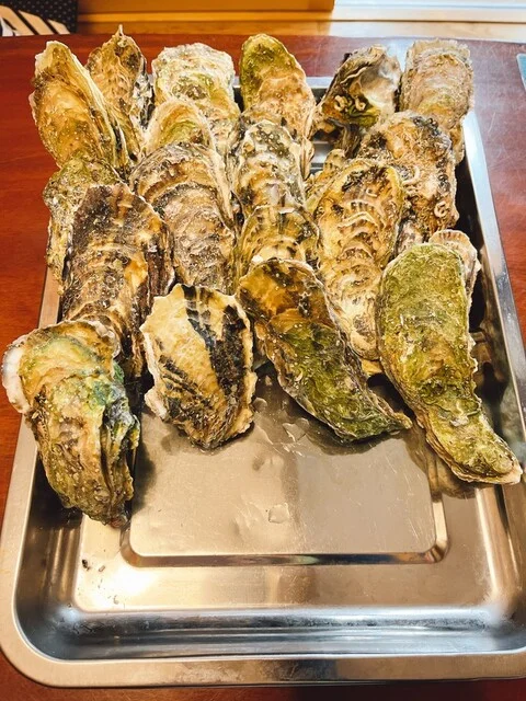 かき小屋 広田湾 - 陸前高田（かき）の写真