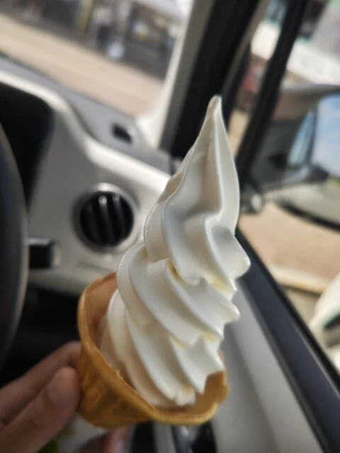 白神っ娘 そふとくりーむ - 鳥形（ソフトクリーム）の写真