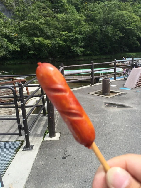 若あゆ - 猊鼻渓（串焼き）の写真