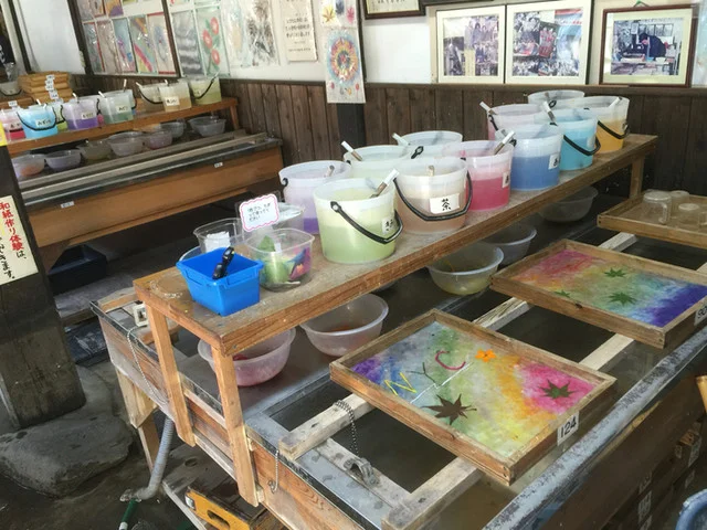 紙すき館 - 猊鼻渓（和菓子）の写真