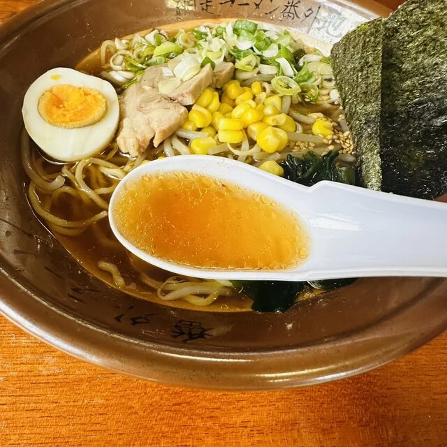 網走ラーメン - 飯詰（ラーメン）の写真