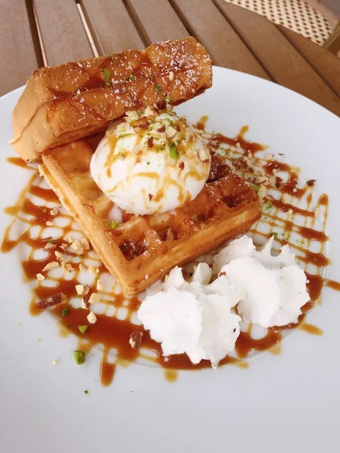 SoRa cafe feat.waffle cafe Sign（ソラカフェ） - 仙北町（カフェ）の写真