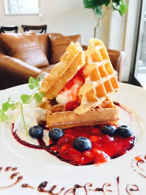 SoRa cafe feat.waffle cafe Sign（ソラカフェ） - 仙北町（カフェ）の写真