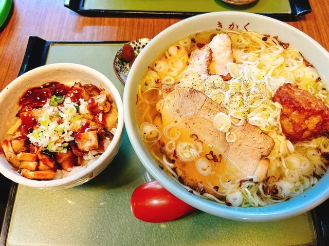 食堂きかく - 鹿又（ラーメン）の写真