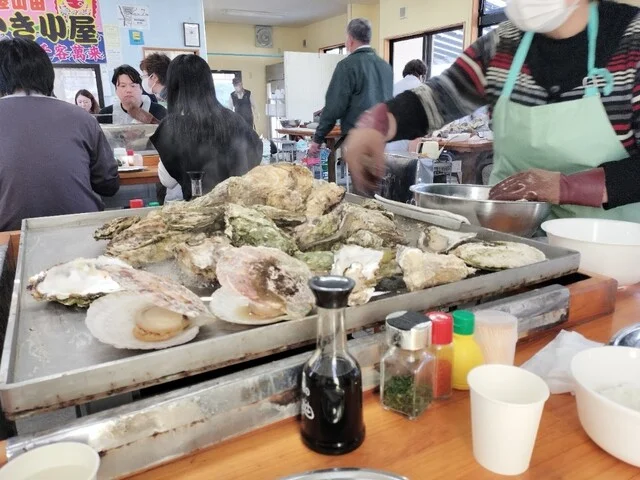 三陸山田 かき小屋 - 岩手船越（海鮮）の写真