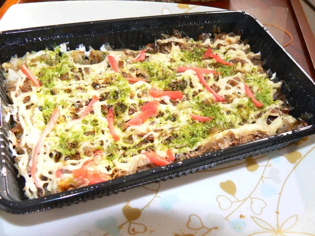 お好み焼 さくら - 盛（お好み焼き）の写真