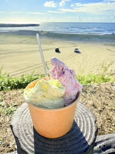 ウミヨコスタンド - 岩城みなと（ハンバーガー）の写真