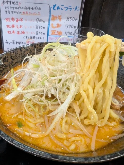 虹や - 水沢（ラーメン）の写真