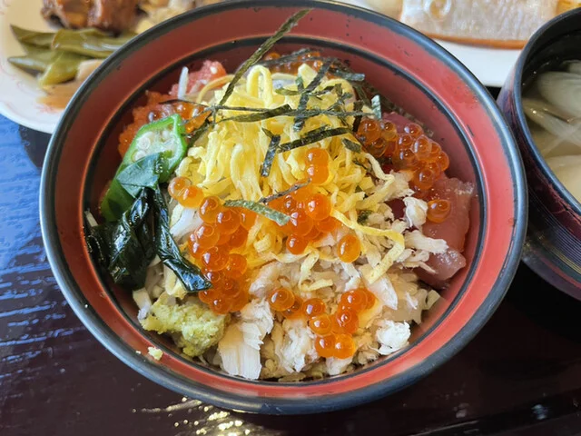 ダイニングレストラン最東端 - 磯鶏（パスタ）の写真