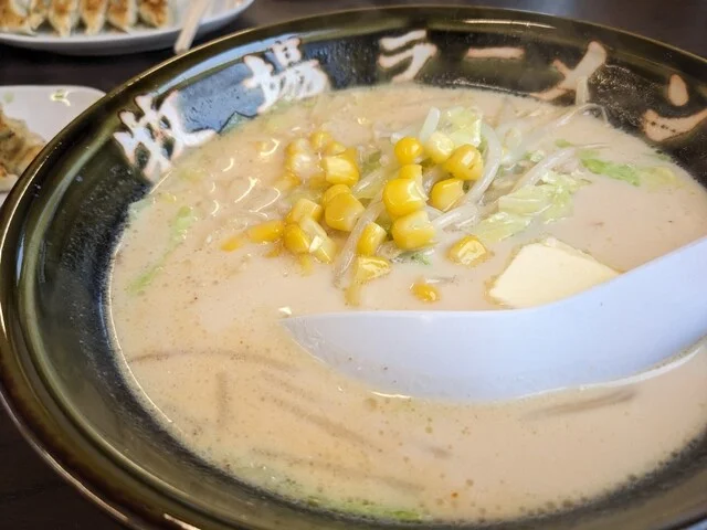 牧場ラーメン - 渡波（ラーメン）の写真