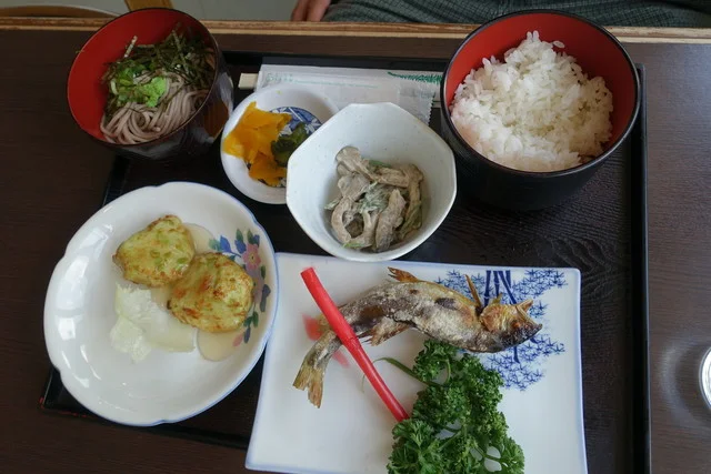 若あゆ - 猊鼻渓（串焼き）の写真