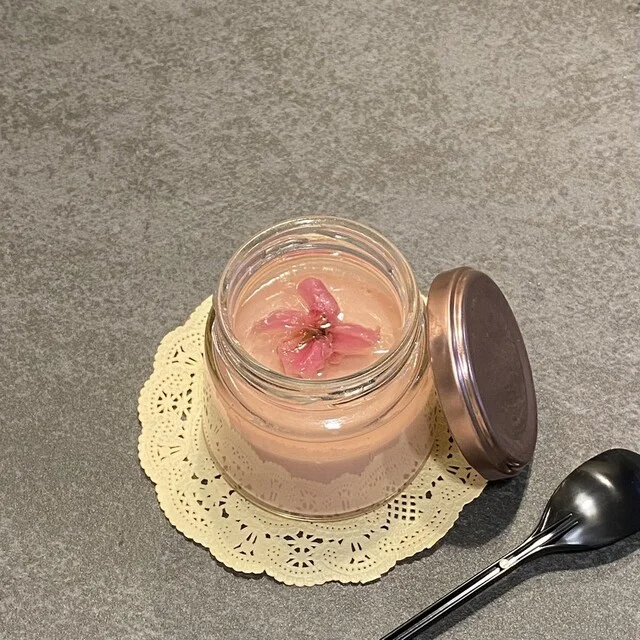 私のプリン 桜 - 上盛岡（プリン）の写真