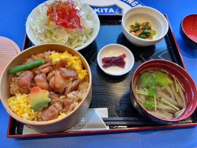 鶏めしの花善 秋田トピコ店 - 秋田（郷土料理）の写真