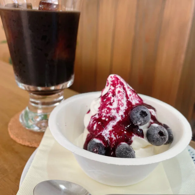 ぶるーべりーガーデンカフェ - 男鹿（カフェ）の写真