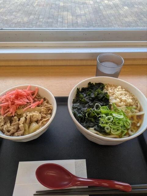 松屋 花輪SA(上り線)店 - 鹿角花輪（牛丼）の写真