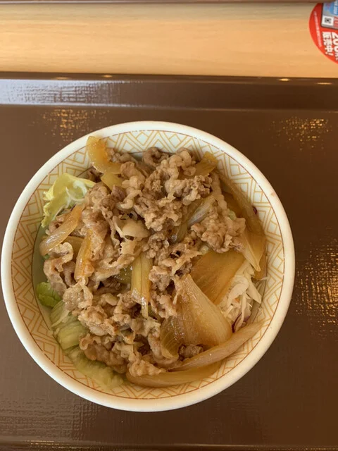 すき家 大船渡赤崎店 - 盛（牛丼）の写真
