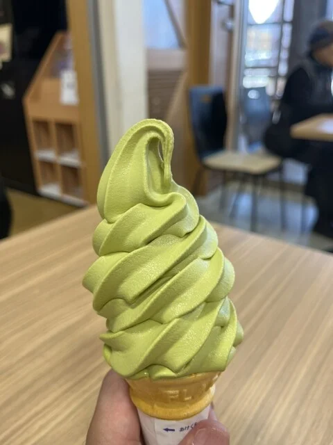 いっぷく処 いもや - 十文字（ソフトクリーム）の写真