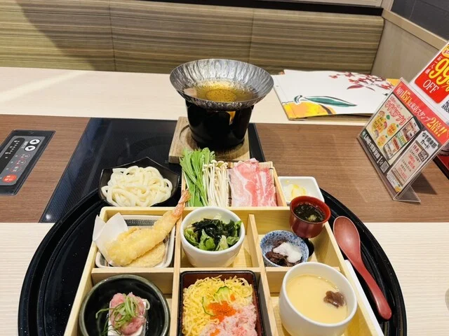 ゆず庵 秋田新国道店 - 泉外旭川（しゃぶしゃぶ）の写真